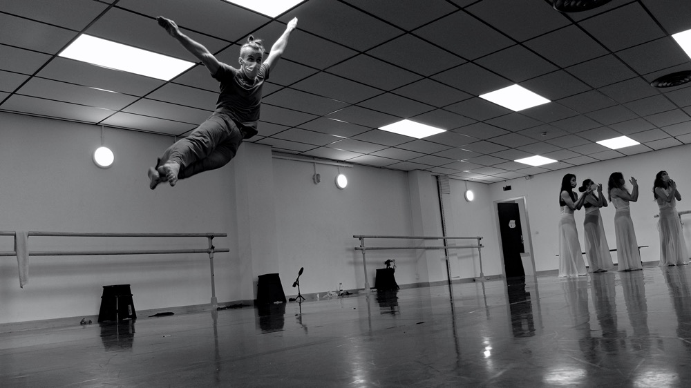 Carolyn Carlson Company - rehersal of 